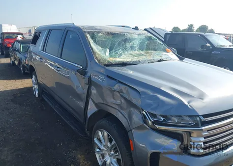 2021 Chevrolet Suburban 2Wd High Country из США, поврежденный, VIN 1GNSCGKL6MR205315